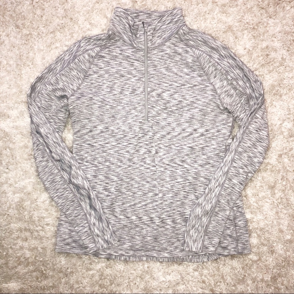 Athleta Quarter ZIP Sweater